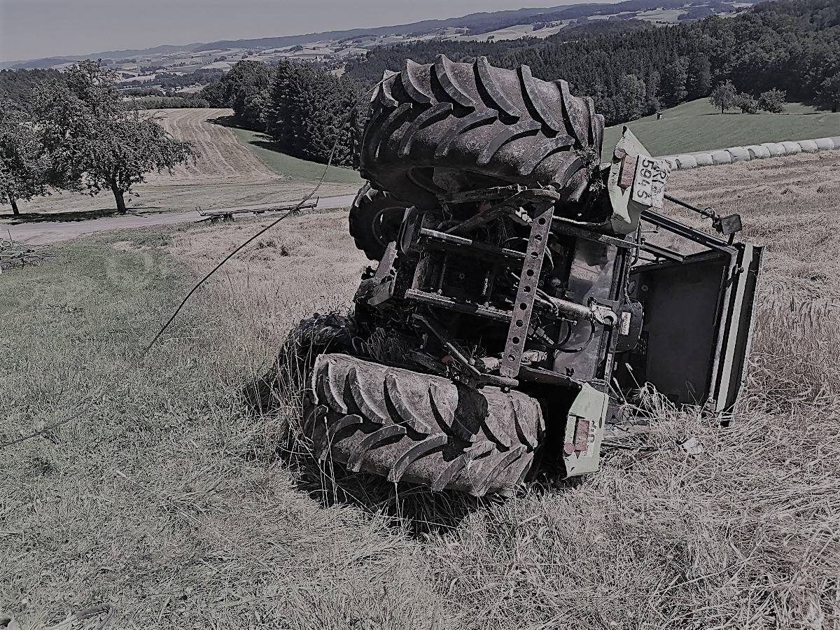 Paggulong o Pagtaob ng Tractor 3